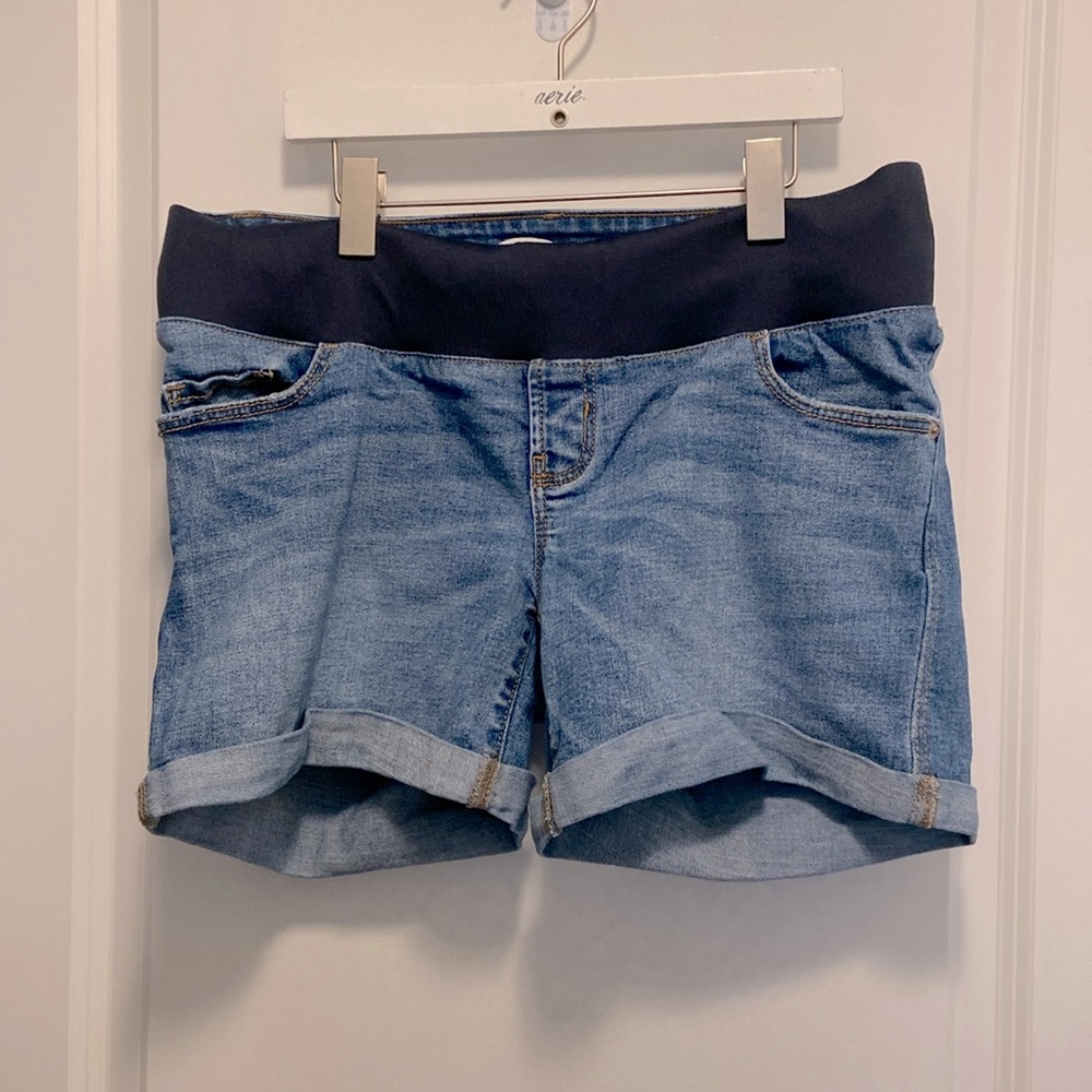 Old Navy Maternity jean shorts